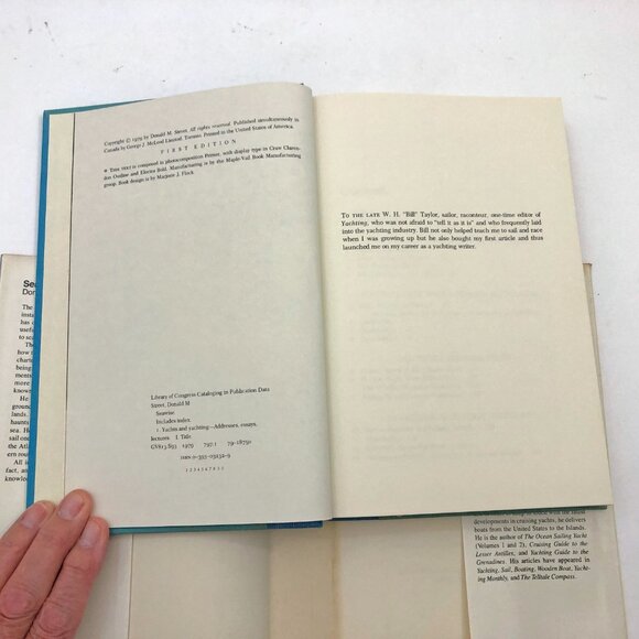 Seawise Donald M. Street HBDC First Edition Sailing 1979 Vintage - Picture 6 of 9